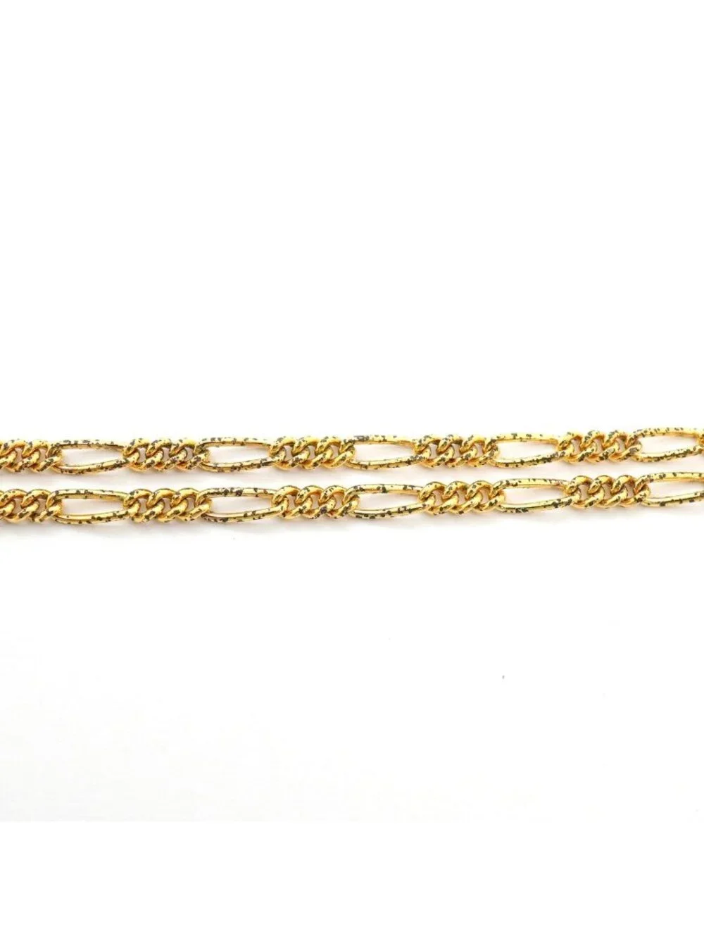 Chanel Necklace Vintage CC Logo Round Circle Gold Plated